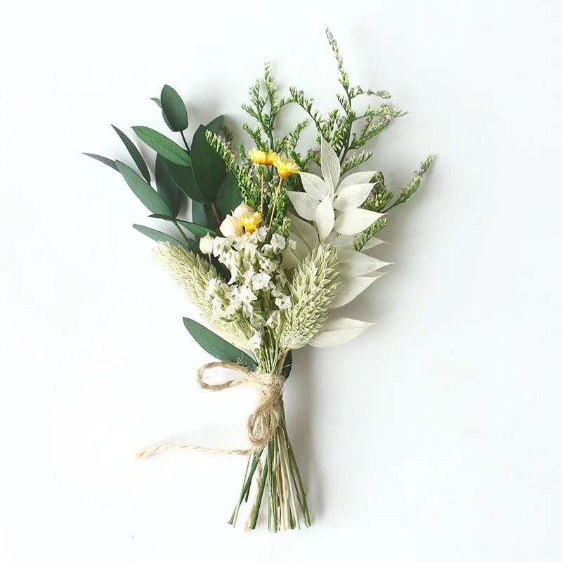 Mini dried flower bouquet, delicate and freshdiySouvenir corsage, preserved flower, dyed dried flower product