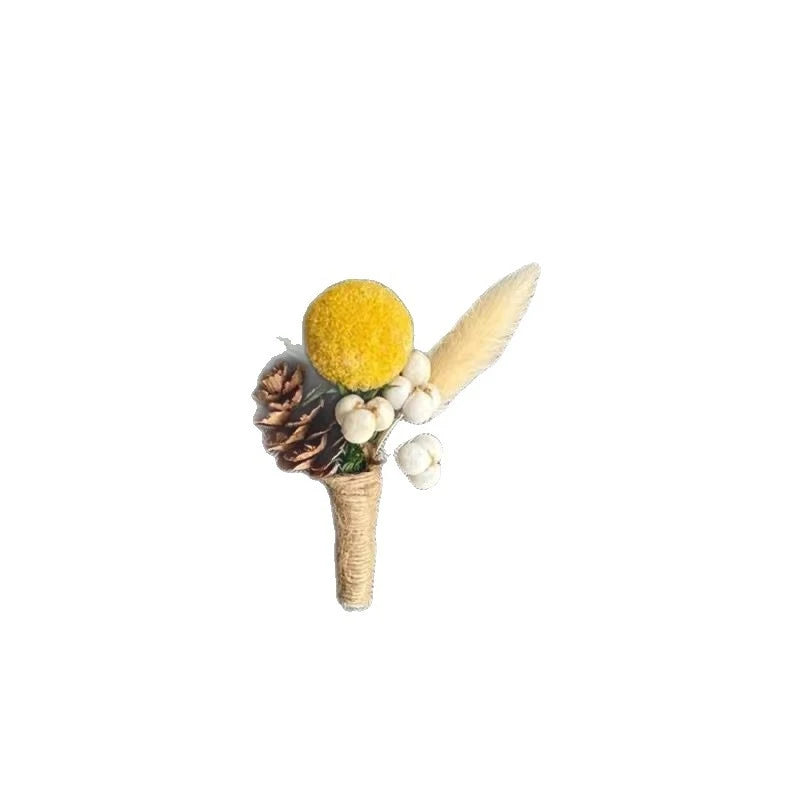 Mini dried flower bouquet, delicate and freshdiySouvenir corsage, preserved flower, dyed dried flower product