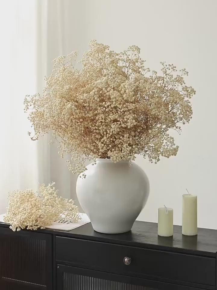 40-50cm Natural Fresh Dried Flowers Gypsophila paniculata,Baby's Breath Flower bouquets,gift & Wedding Decoration,Home Decor
